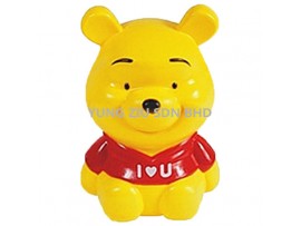 H6016020#WINNE POOH PLASTIC PIGGY BANK